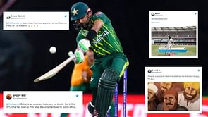 T20 World Cup 2022: "Yeh ODI WC nahi hai Babar" - Twitterati flabbergasted with Pakistan skipper's batting approach against Bangladesh