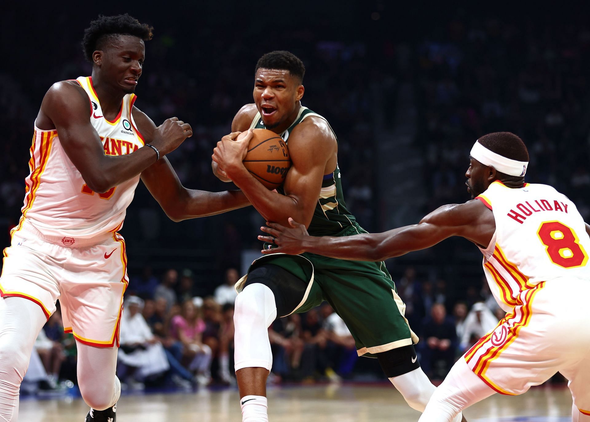 Atlanta Hawks and Milwaukee Bucks - NBA Abu Dhabi Games 2022