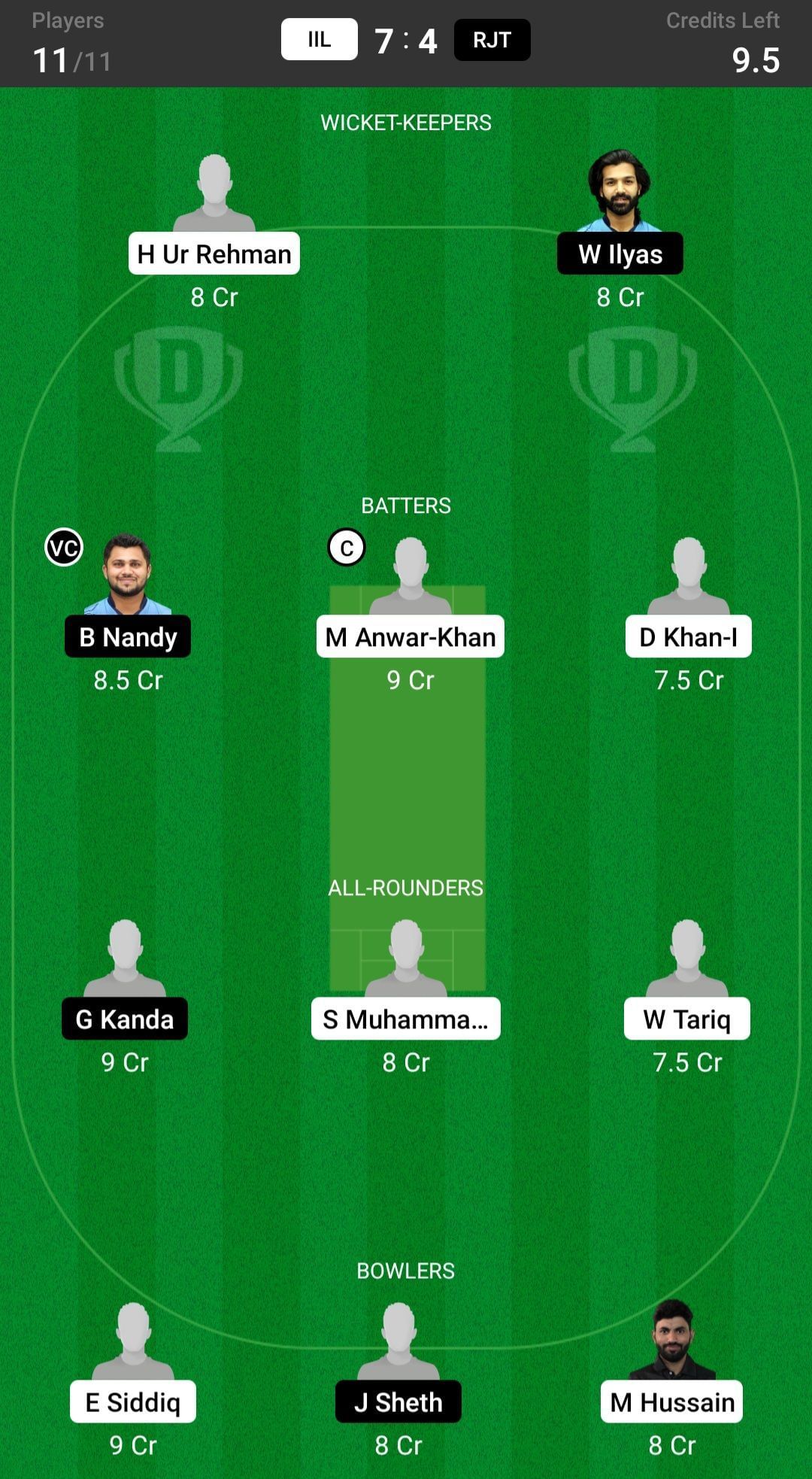 Infusion Invergy Lions vs Rajkot Thunder Fantasy suggestion #1