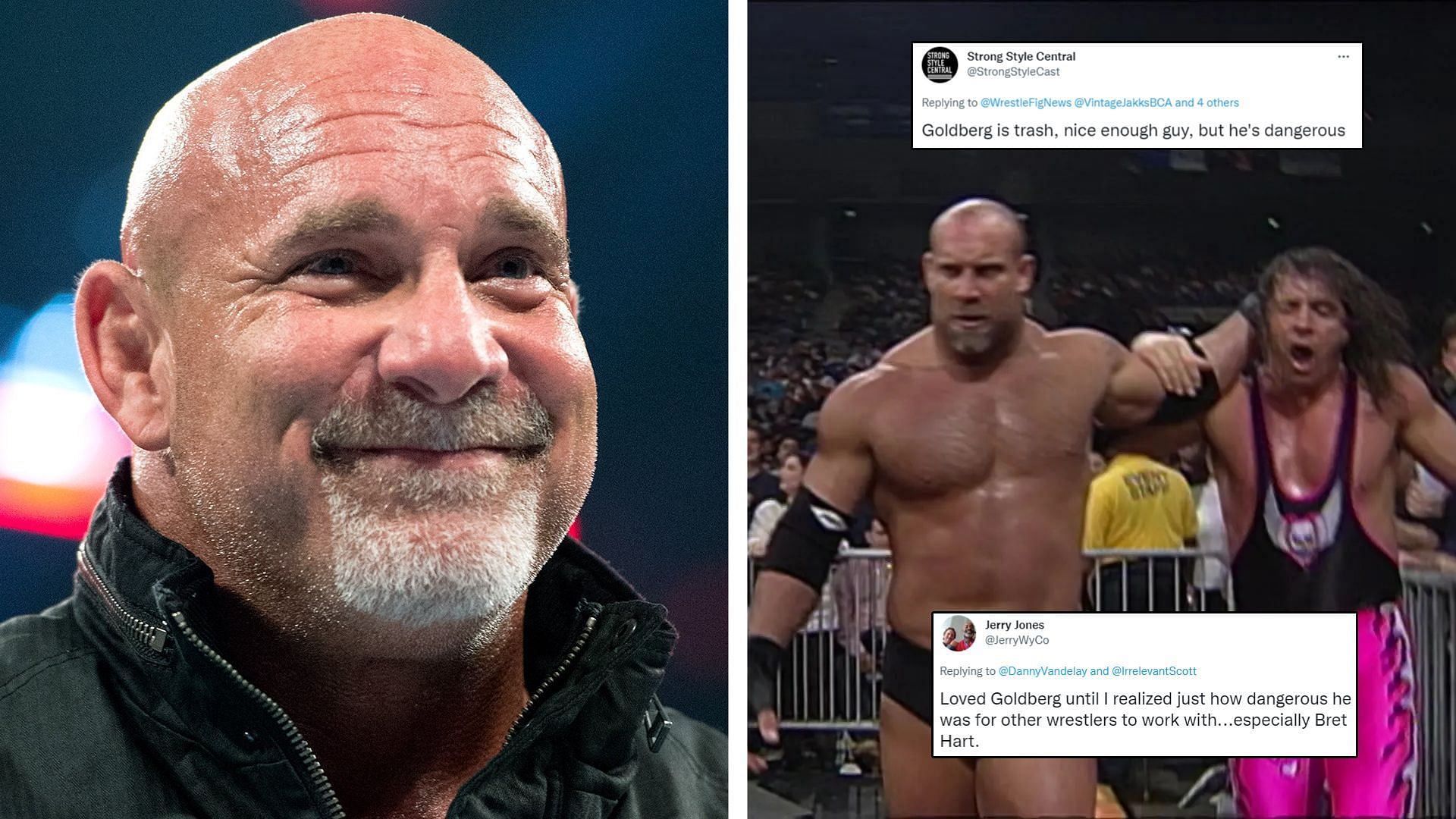 Twitter users often criticize WWE Hall of Famer Goldberg