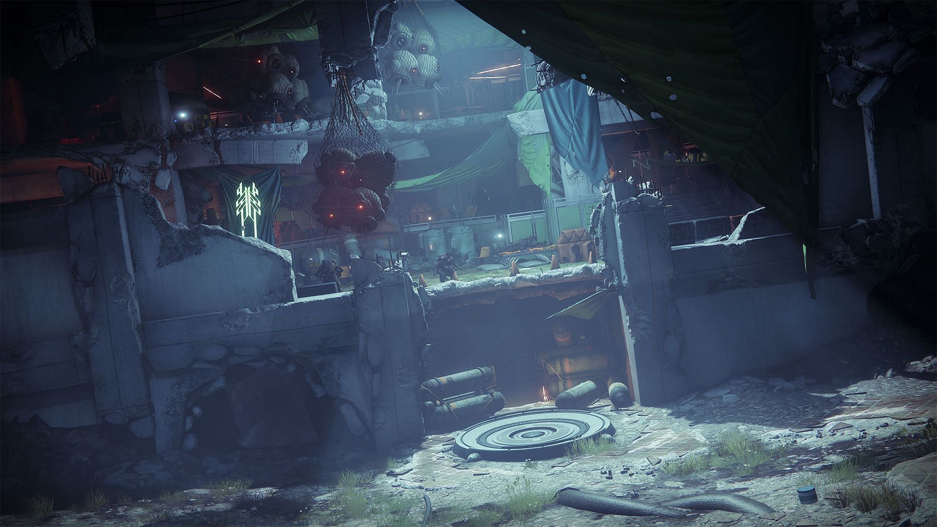 Eliksni Quarters located in Last City (Image via Bungie) 