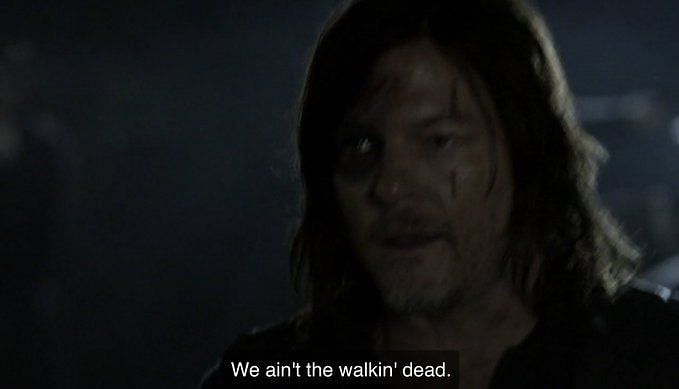 “we Aint The Walking Dead” Twitter Goes Berserk Over Daryls Unforgettable Line In The Walking 1325