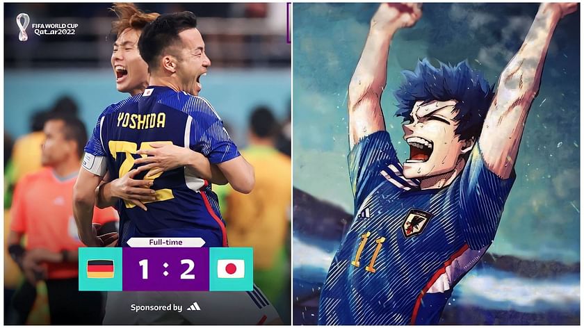 Japan National Soccer Team Jersey - Anime Design
