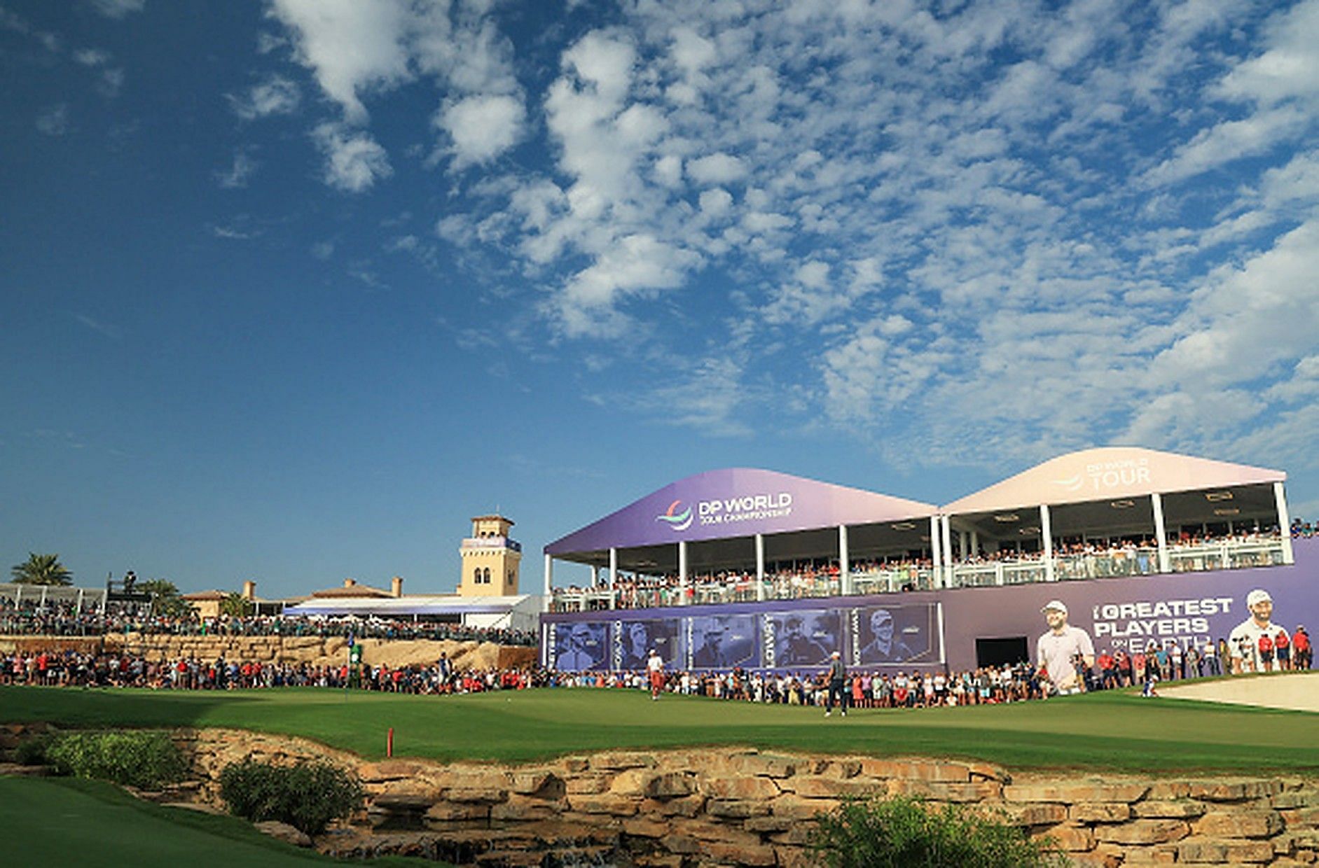 DP World Tour Championship on the Earth Course at Jumeirah Golf Estates (Image via Getty)