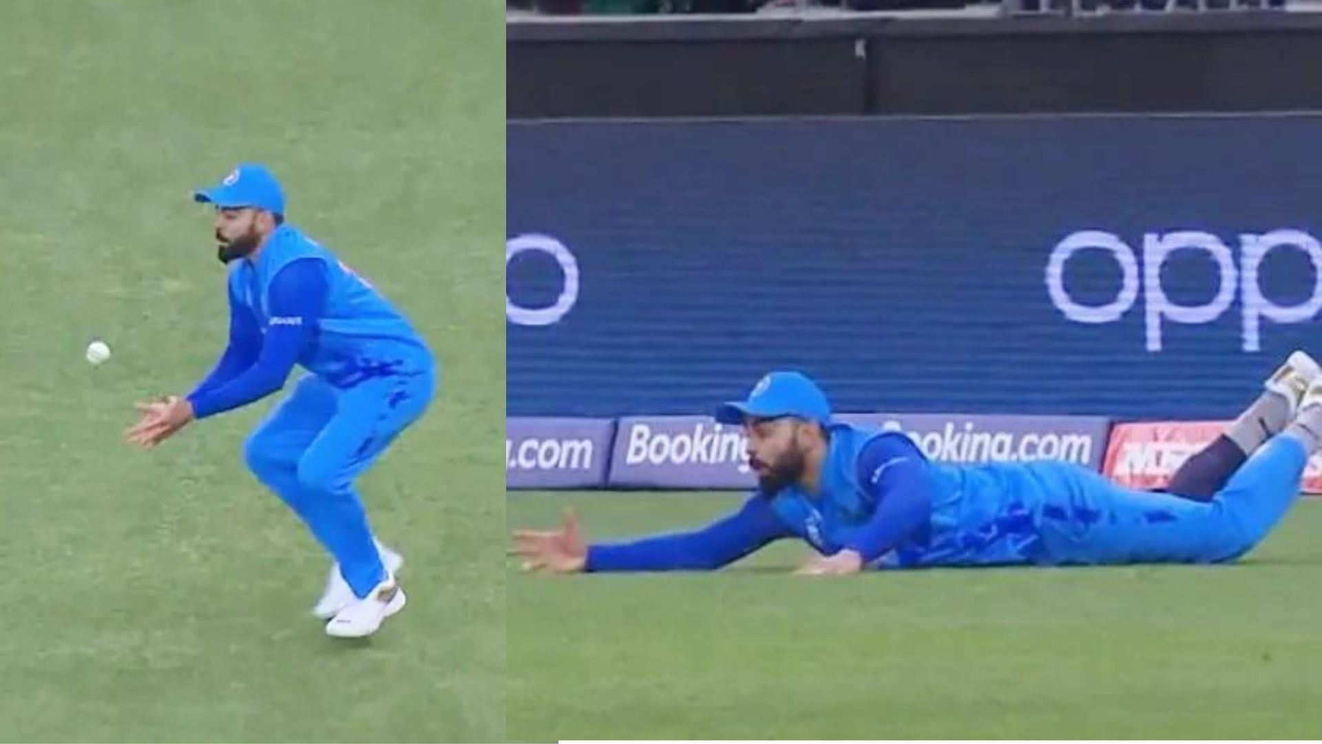 Virat Kohli dropped an absolute dolly at deep midwicket against South Africa. (P.C.:Twitter)