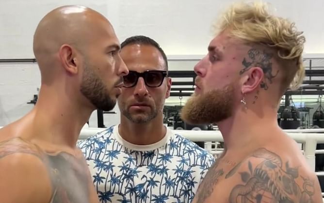 Breaking: Jake Paul vs. Andrew Tate teased after 'The Problem Child and 'Top G' have heated face-off
