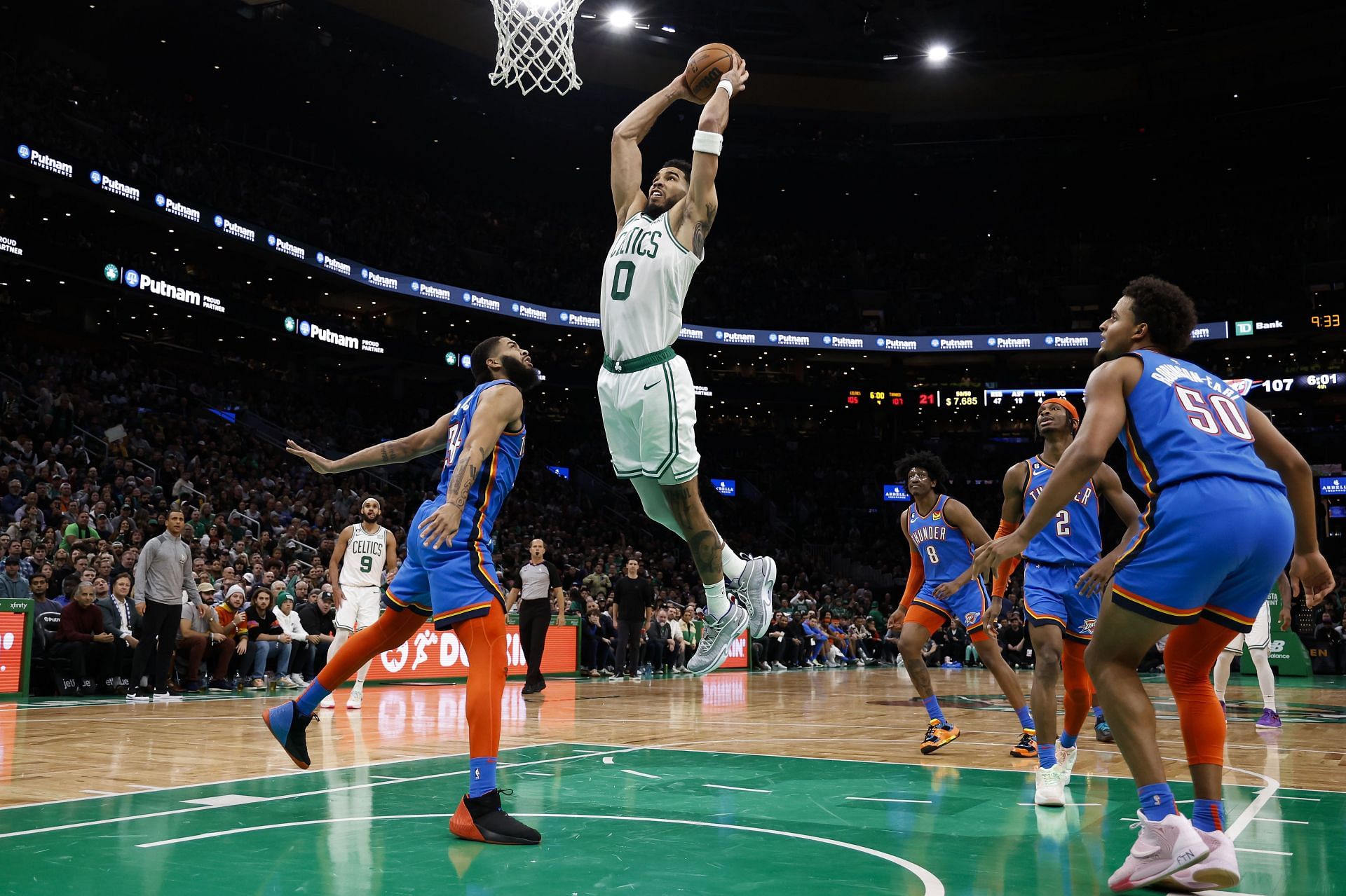 Oklahoma City Thunder v Boston Celtics