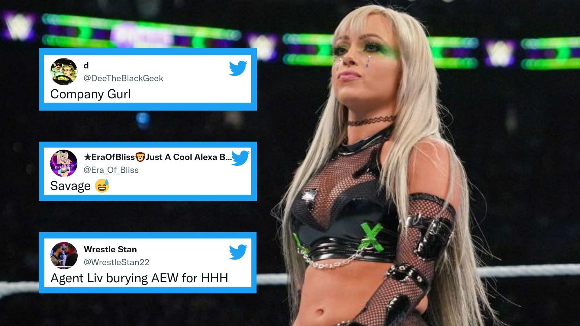 "Agent Liv burying AEW for HHH" Twitter erupts to WWE Superstar Liv