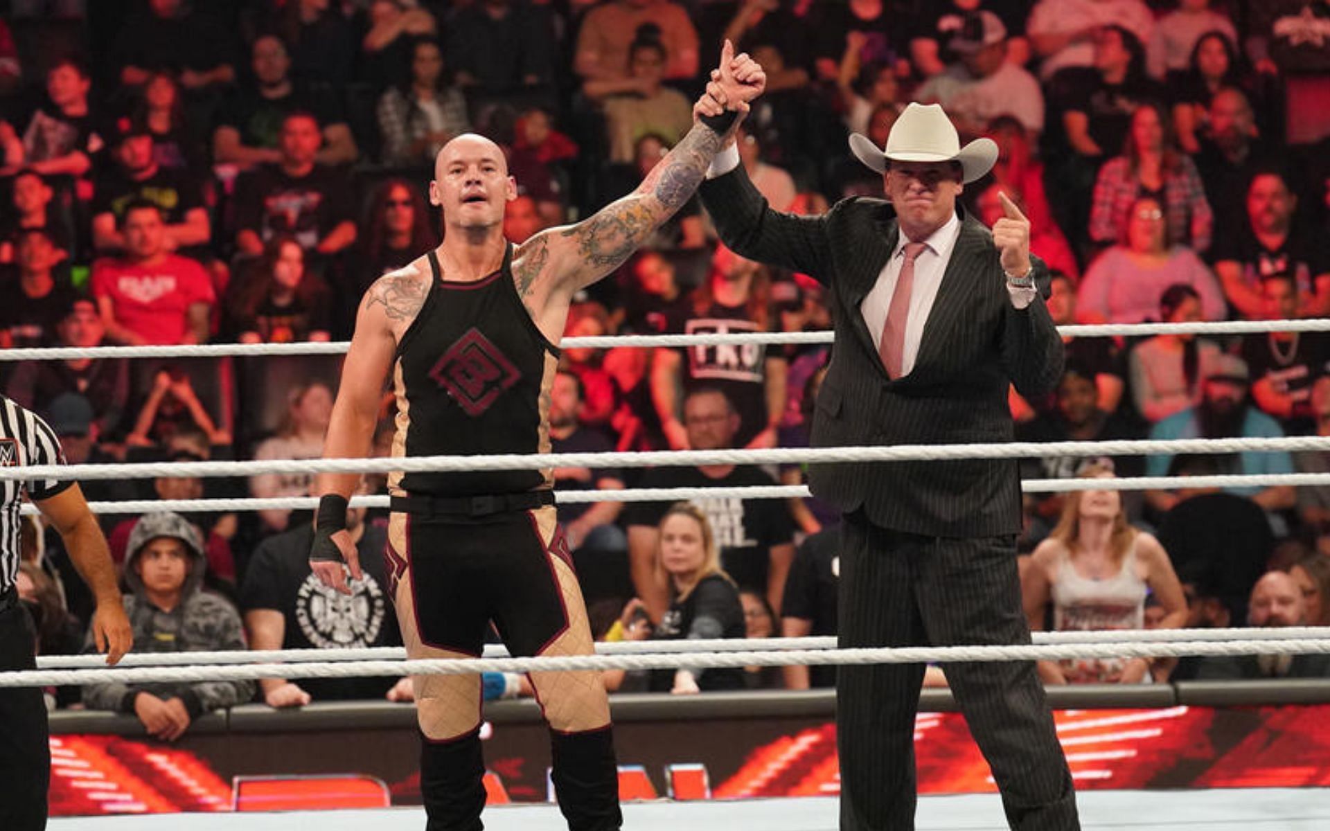 Baron Corbin recently formed an alliance with JBL!