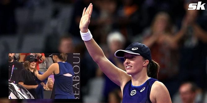 Watch: Iga Swiatek thrills ball kid with special gift at WTA Finals