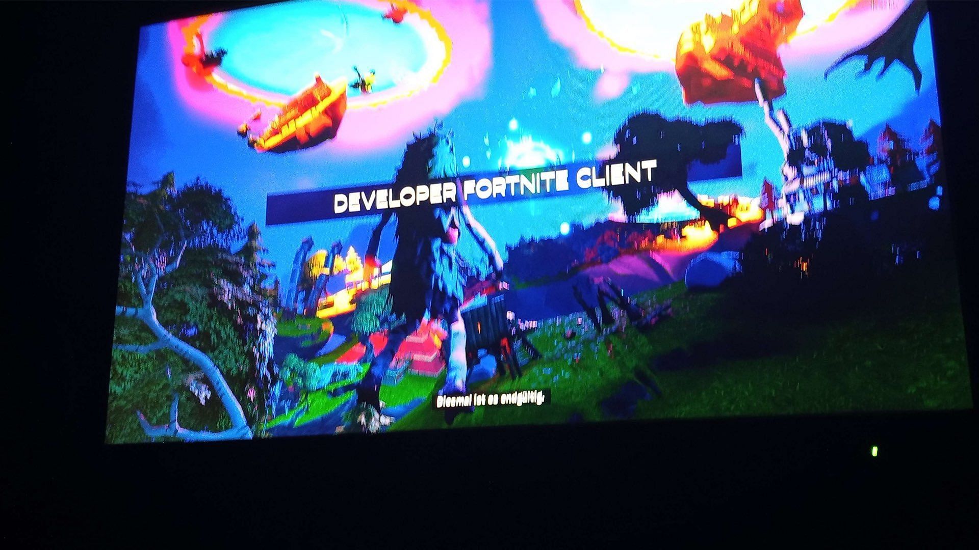 The Fortnite live event leak reveals portals (Image via Flobby_Leaker/Twitter)