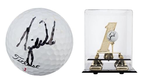 Tiger Woods' golf ball auctioning at Heritage Auction (Image via Golf)