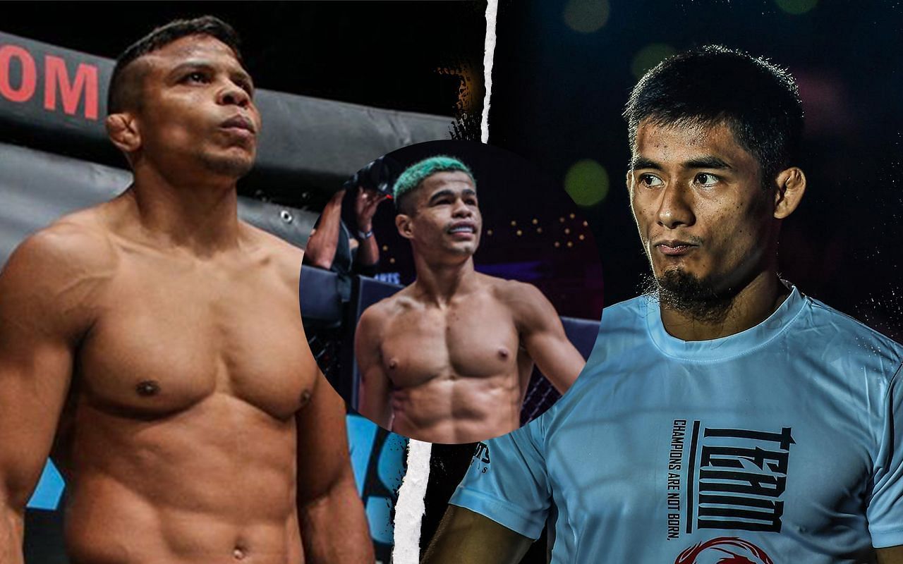 [Photo Credit: ONE Championship]  Bibiano Fernandes, Fabricio Andrade, Stephen Loman