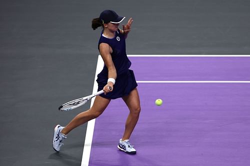 Iga Swiatek at the 2022 WTA Finals