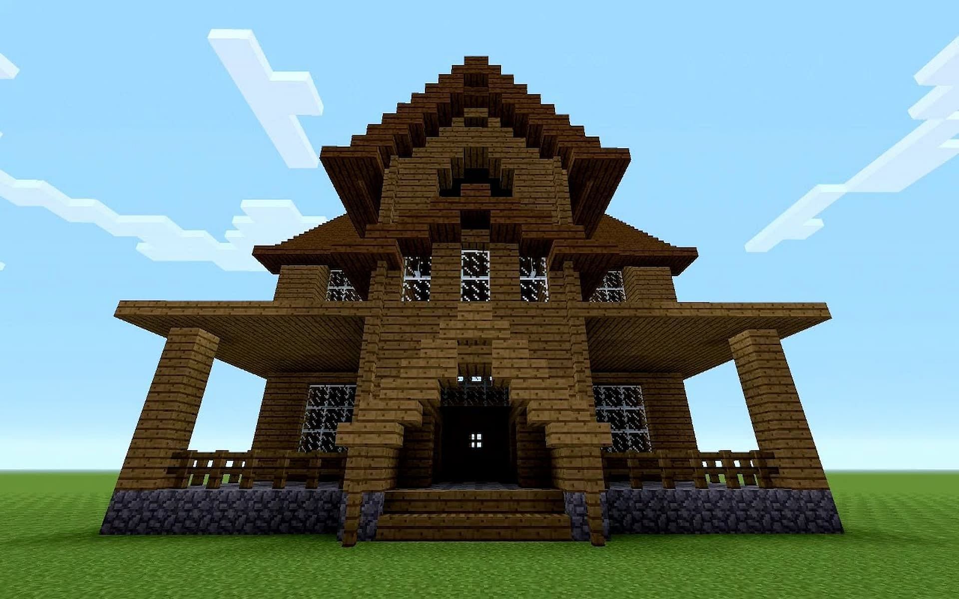 Players can build many things using these great building materials (Image via YouTube/A1MOST ADDICTED MINECRAFT)