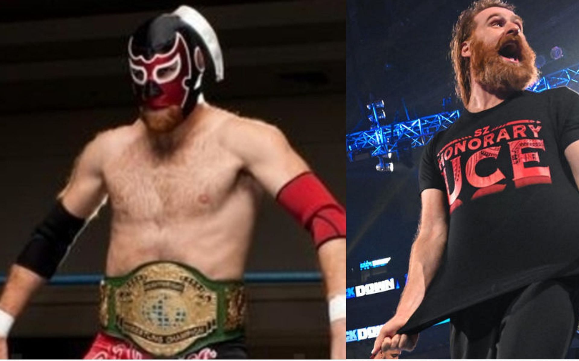 The honorary Uce (El Generico) during his time as PWG Champion