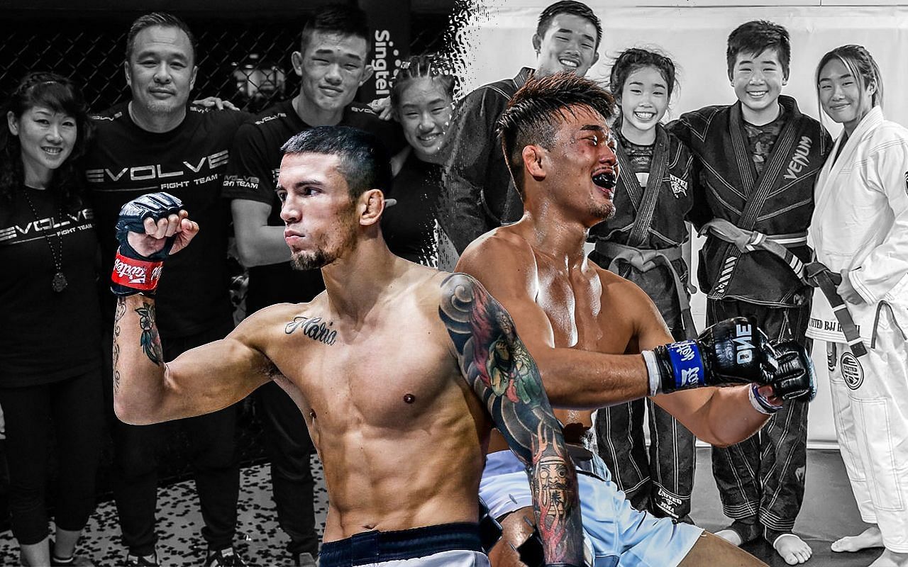Bruno Pucci (L) and Christian Lee (R) always have the full support of their family. | [Photos: ONE Championship]