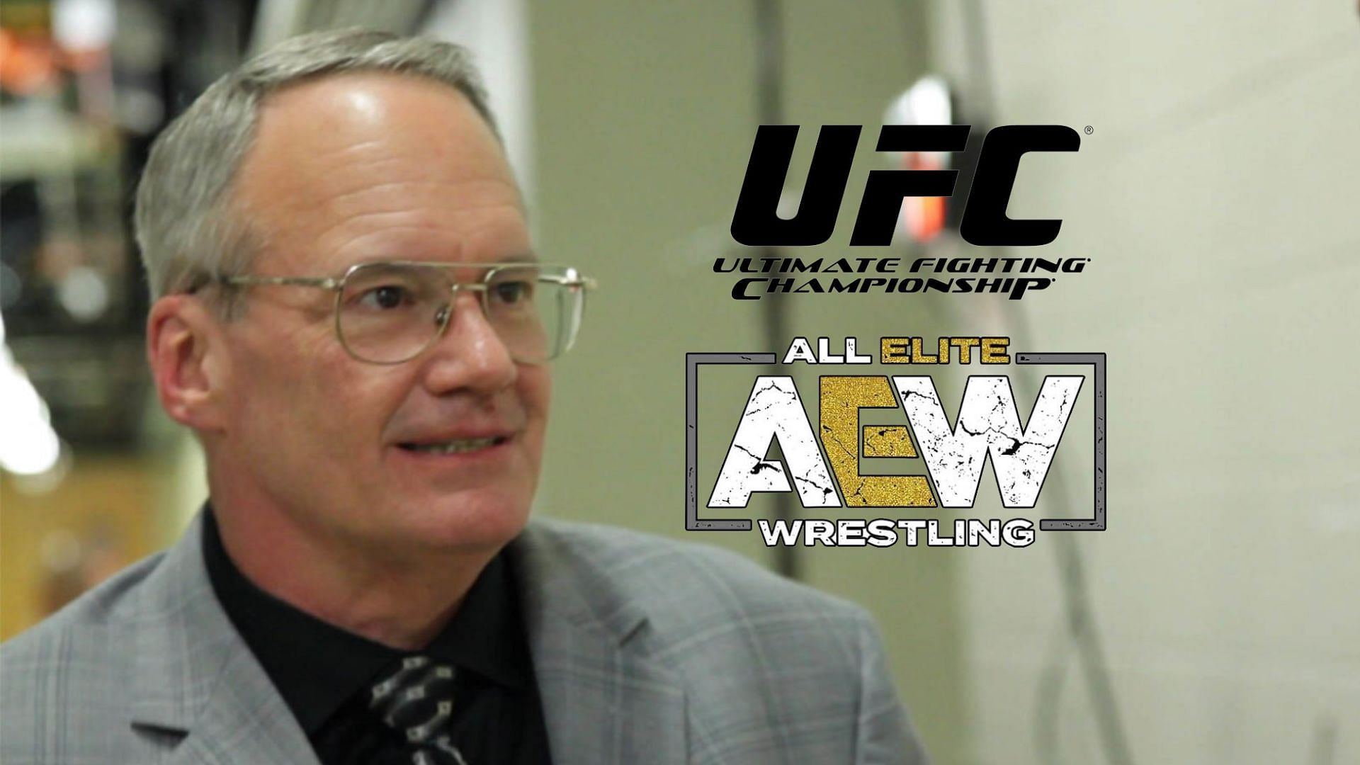 Jim Cornette thinks a former UFC fighter-turned-AEW star has no dedication in wrestling.