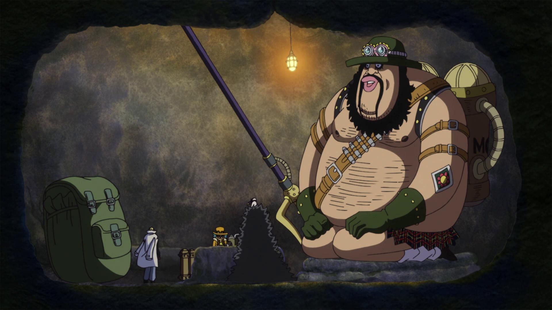 Morley is the commander of the revolutionaries&#039; West Army (Image via Toei Animation, One Piece)