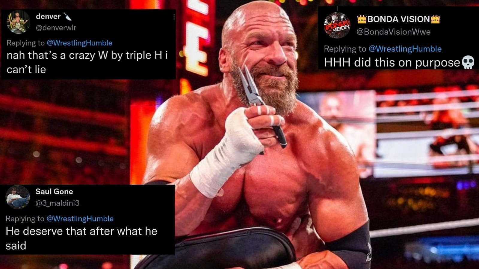 Triple H is the head of WWE