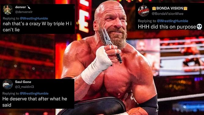 "That's what you get for being an idiot"- Triple H is punishing 39-year-old WWE star for his past controversial comments, according to fans