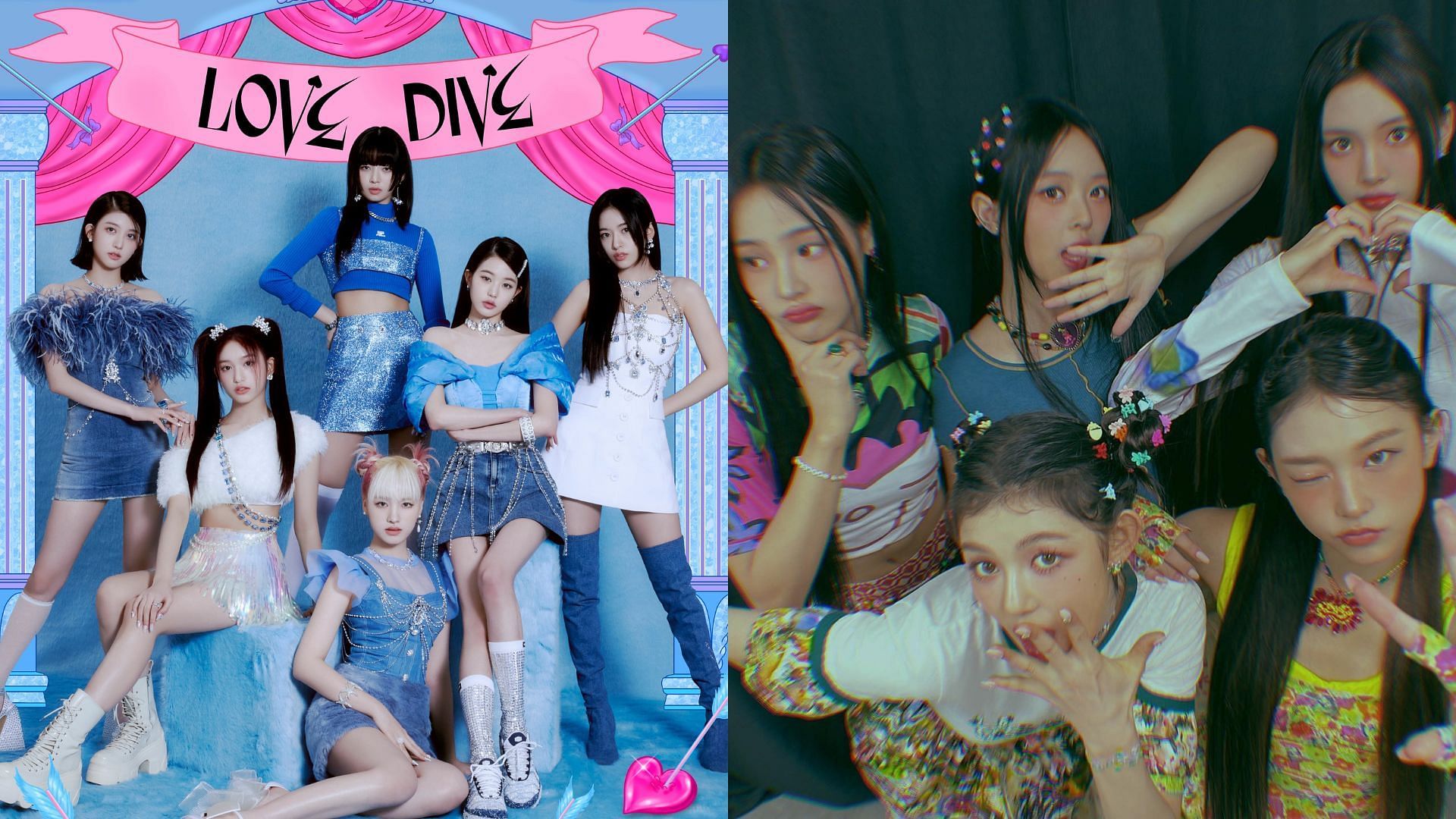 MMA 2022 Rookie of the Year category is entirely taken over by girl groups (Images via Twitter/icestarship and Instagram/newjeans_official