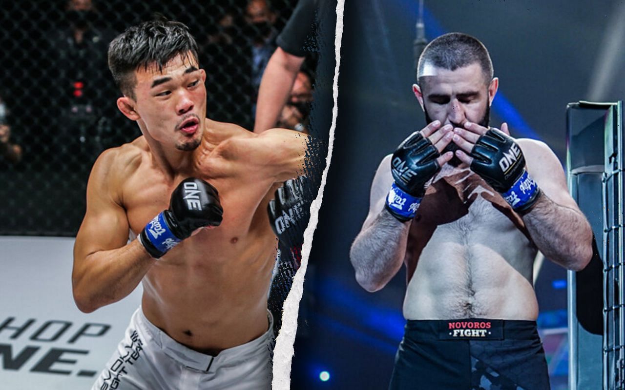 (left) Christian Lee and (right) Kiamrian Abbasov [Credit: ONE Championship]