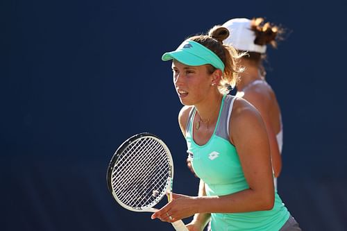 Elise Mertens will team up with Kudermetova for the doubles.