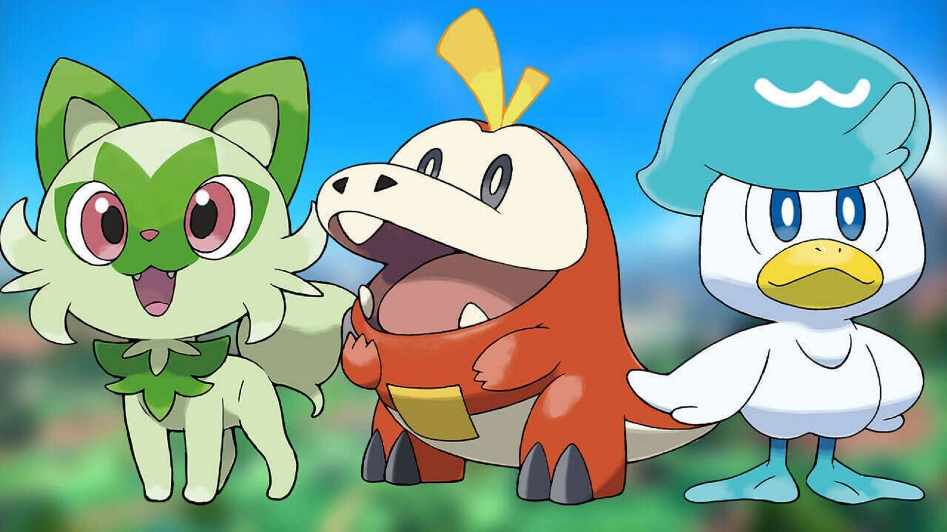 Pokemon Scarlet & Violet Starter Evolutions Revealed