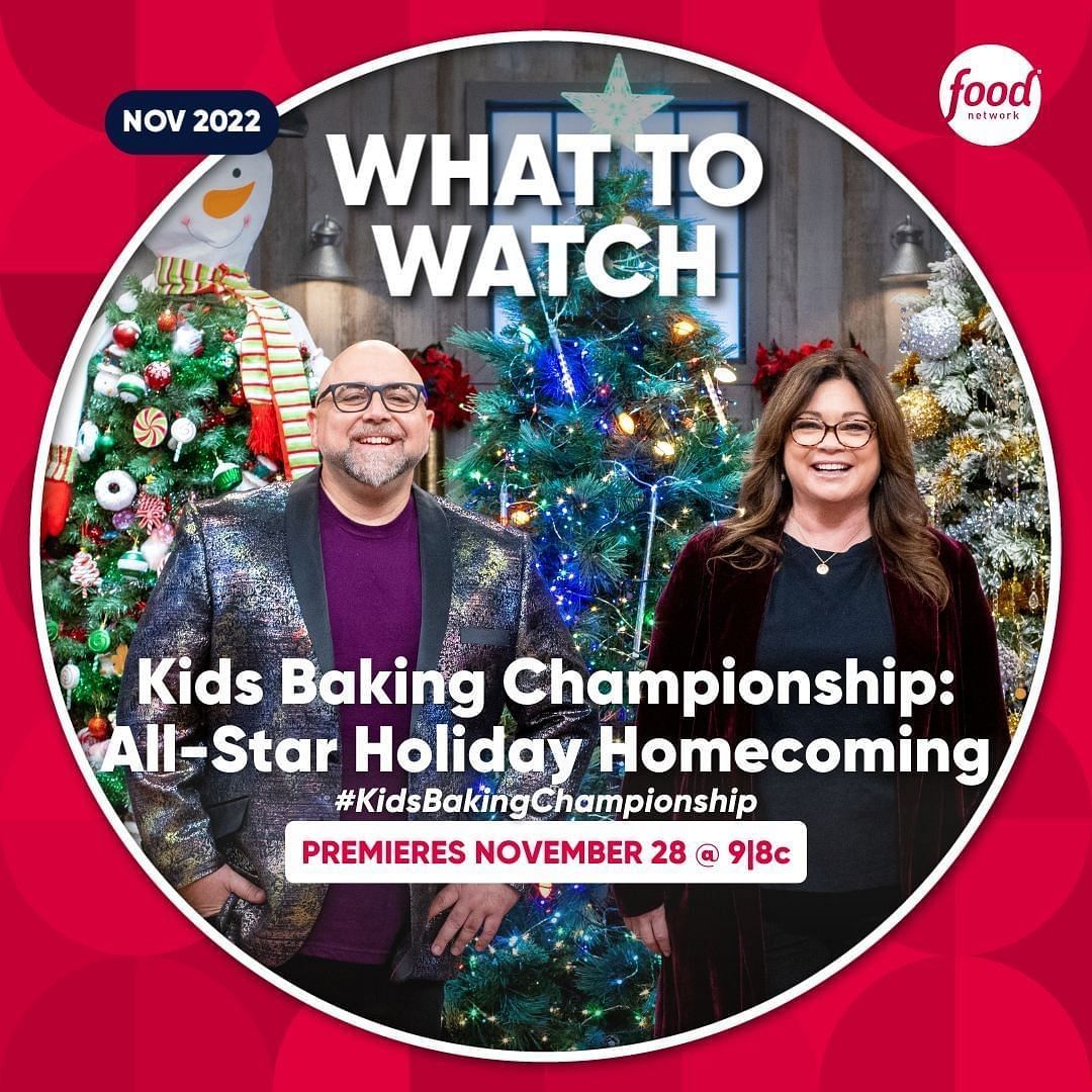 Who are the cohosts of Kids Baking Championship AllStar Holiday