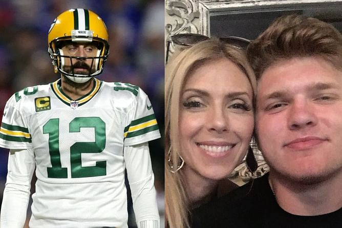 Aaron Rodgers gets clowned by Aidan Hutchinson’s mom