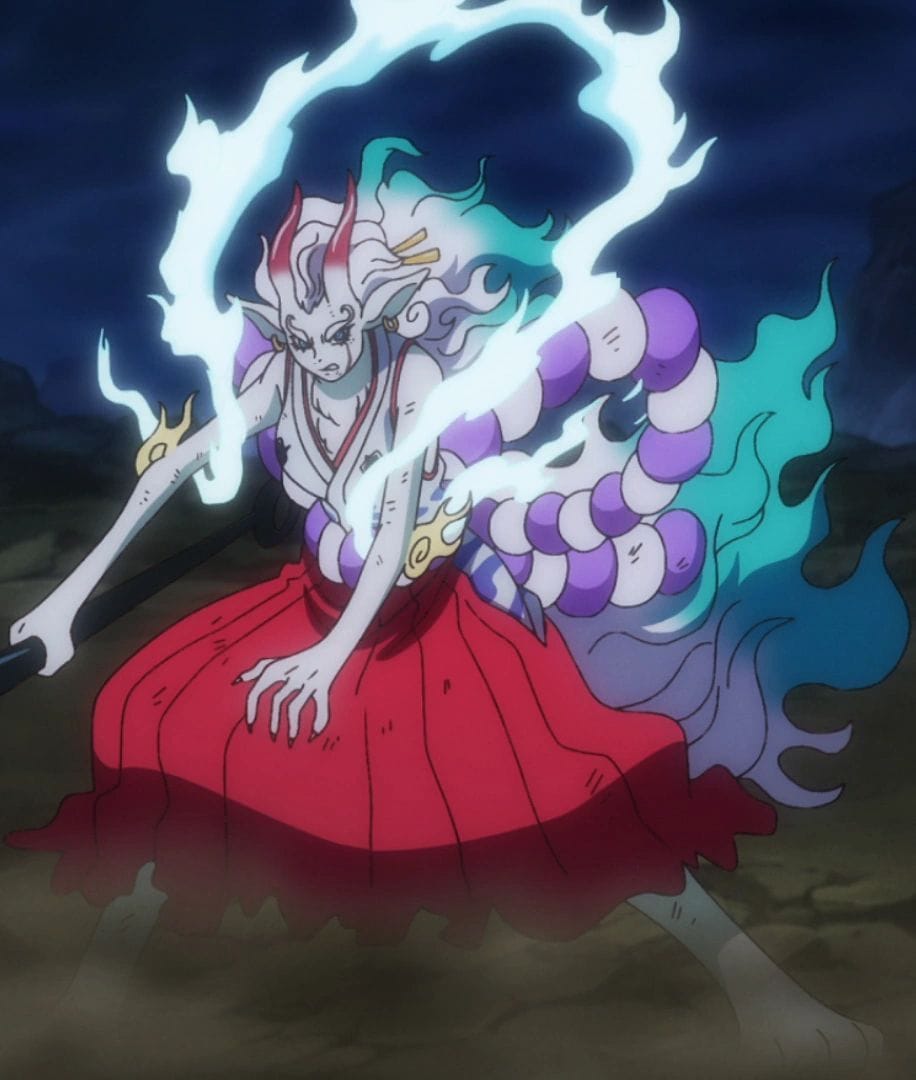 Tableau Verre Peint Yamato (One Piece) - Décoration Anime, Neuf Sans Emballage, Année 2024