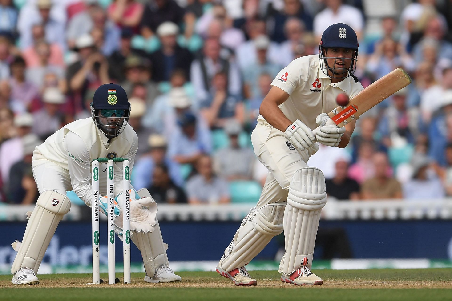 Alastair Cook loved batting against Team India. Pic: Getty Images