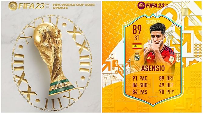 FIFA 23 leaks reveal that Marco Asensio will be receiving a special card in the upcoming World Cup Stories promo