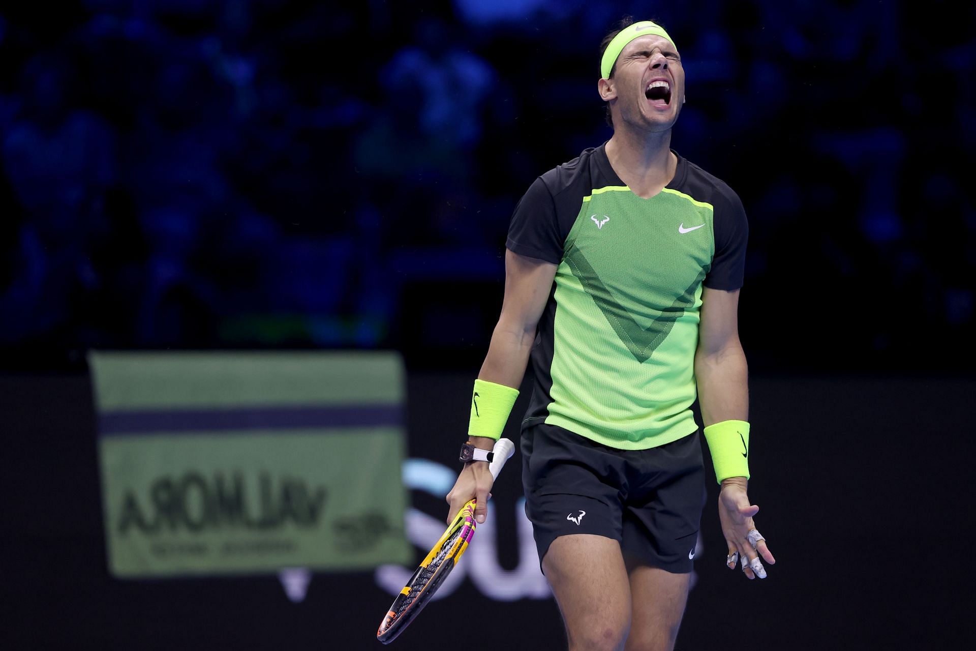 Rafael Nadal ended his season with a win.