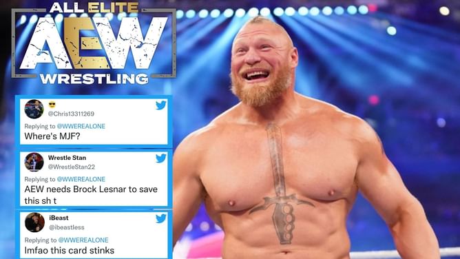 Twitter erupts with hilarious reactions to the upcoming edition of AEW Dynamite