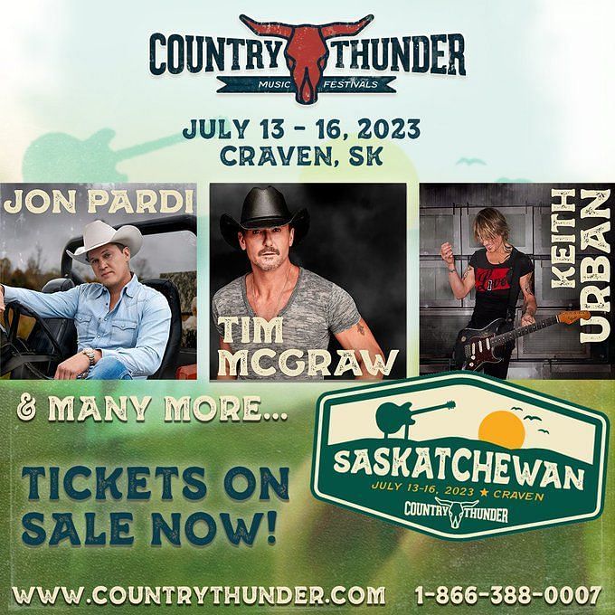 Country Thunder Festival 2023 Lineup, tickets, where to buy and more