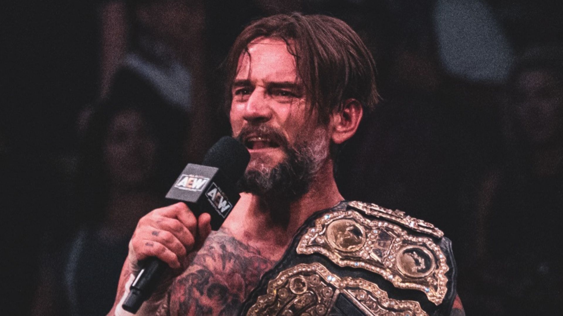 CM Punk at AEW Double or Nothing 2022