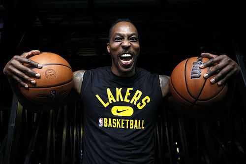 Former LA Lakers center Dwight Howard