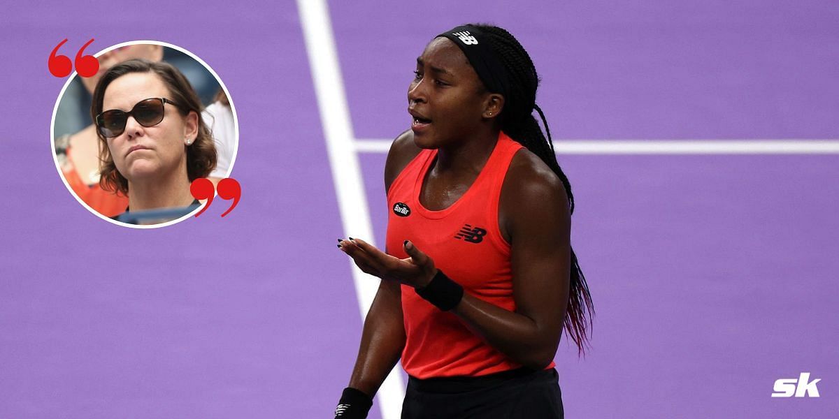 Lindsay Davenport spoke about Coco Gauff