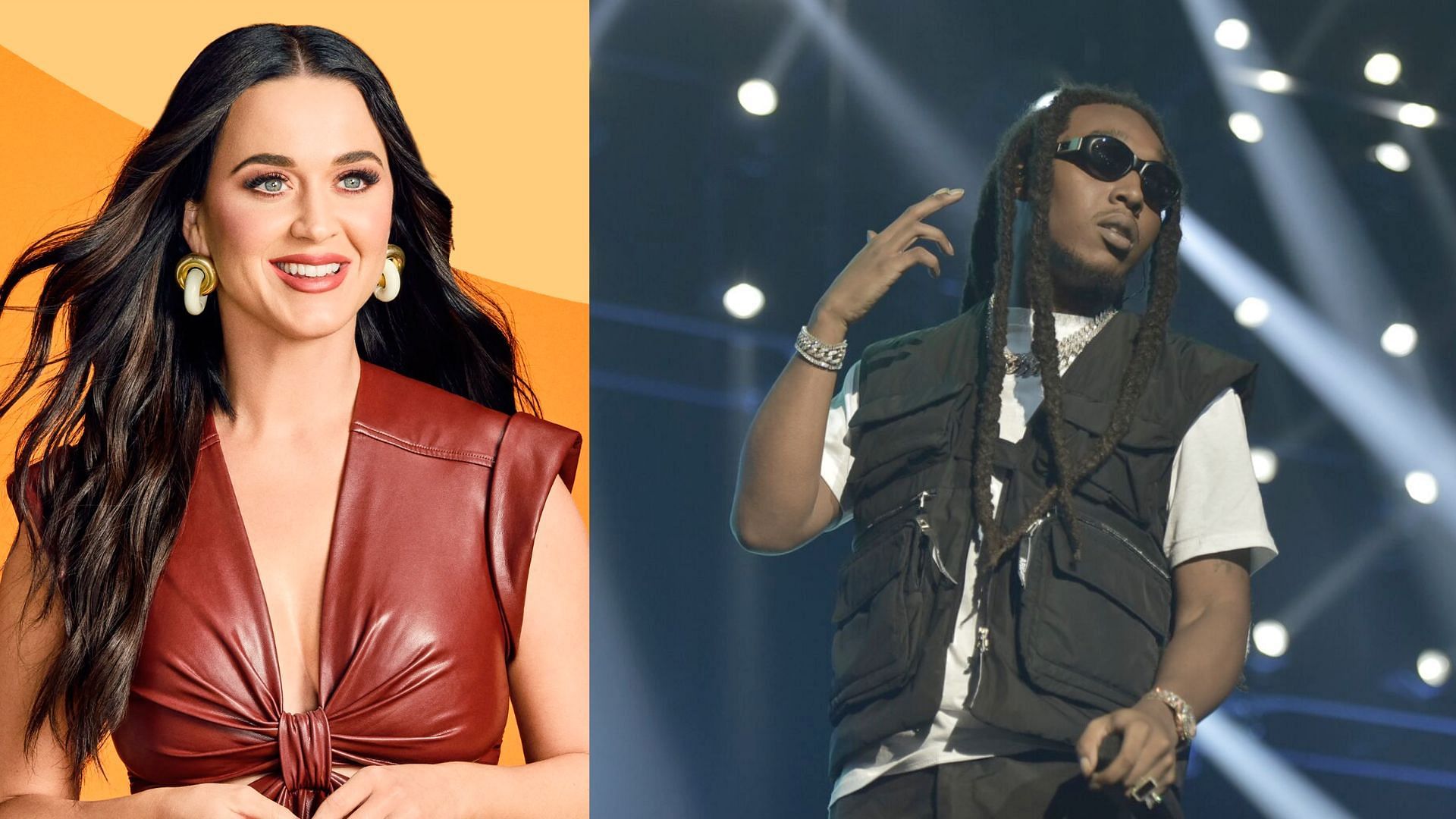 Perry and Takeoff relationship explored (image via Getty/Richard Shotwell &amp; Gavin bond)
