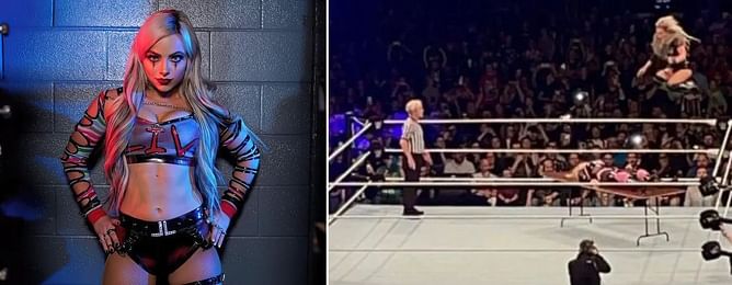 Former Women’s Champion shows off nasty injury following Liv Morgan botch at WWE live event
