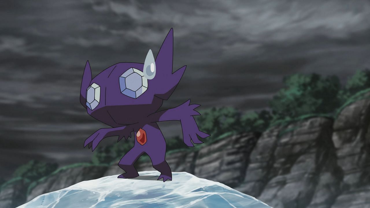 Sableye as it appears in the anime (Image via The Pokemon Company)