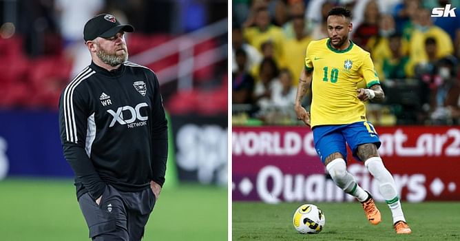 "It would allow him to pick the ball up and run" - Wayne Rooney explains PSG superstar Neymar's best position in Brazil team ahead of 2022 FIFA World Cup