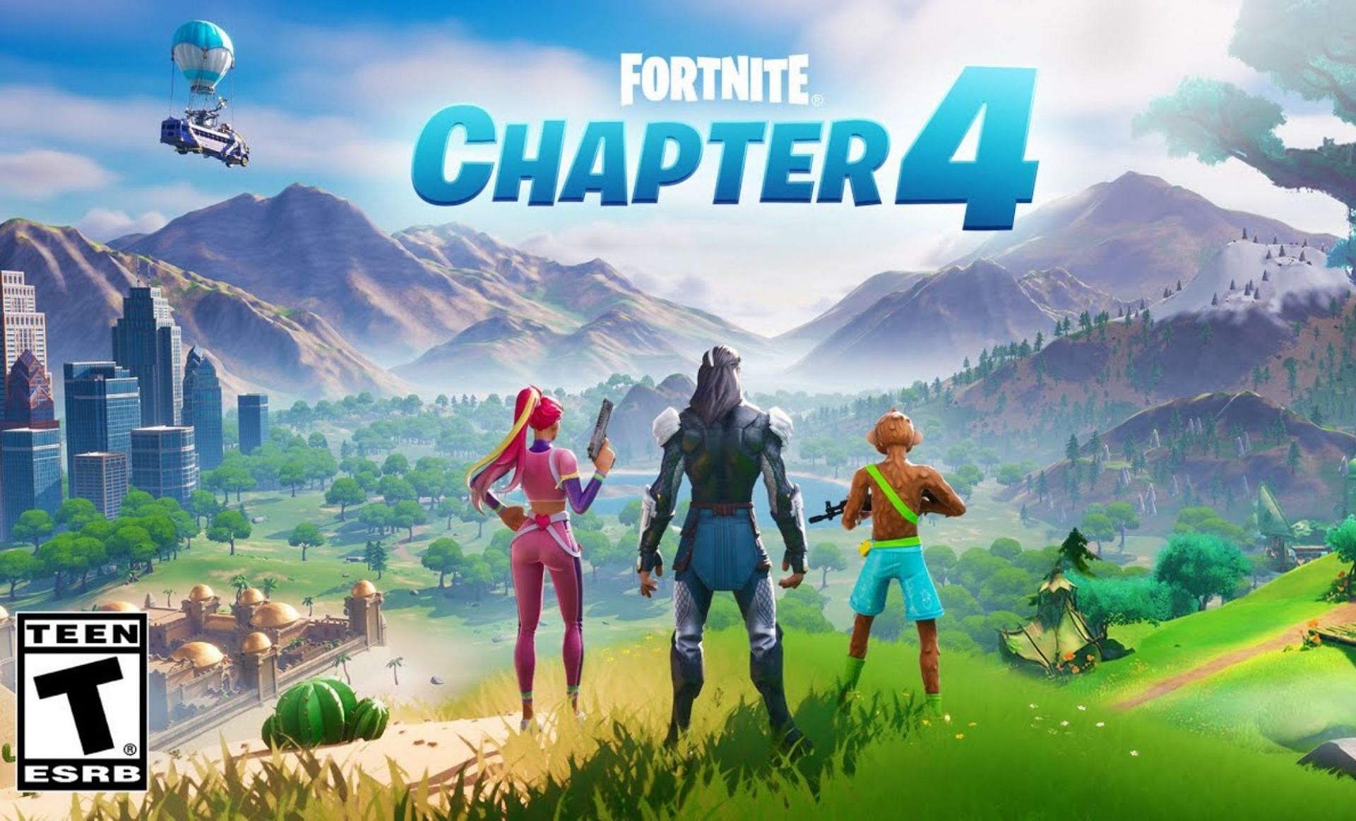 A potential look at Chapter 4 (Image via Top5 Gaming on YouTube)