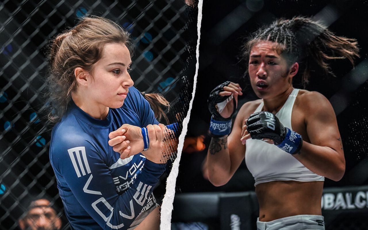 Danielle Kelly and Angela Lee | Image courtesy of ONE Championship