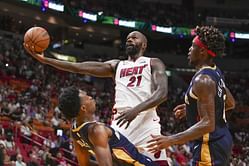 When Miami Heat's Dewayne Dedmon was fined $15,000 in 2021 for kicking a seat cushion from his team's bench