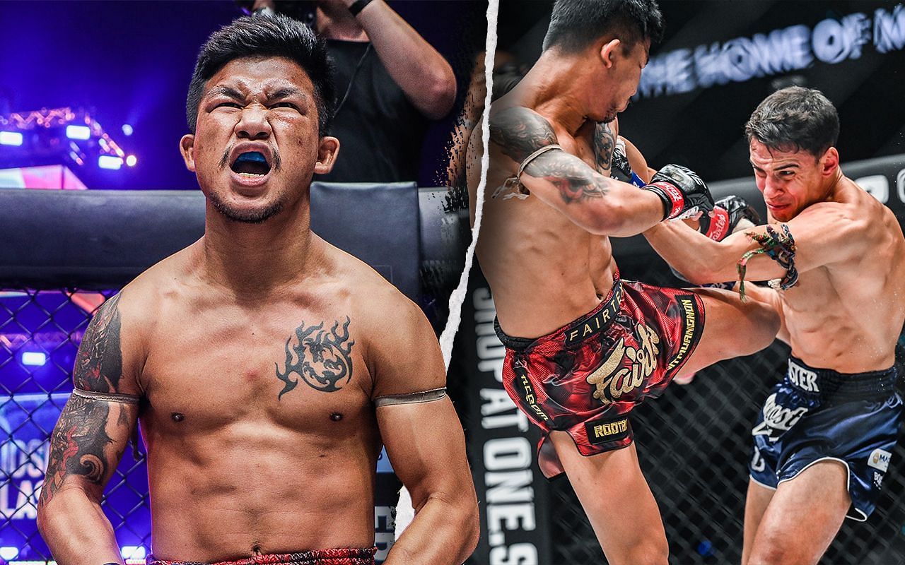 [Photo Credit: ONE Championship] Rodtang Jitmuangnon, Joseph Lasiri