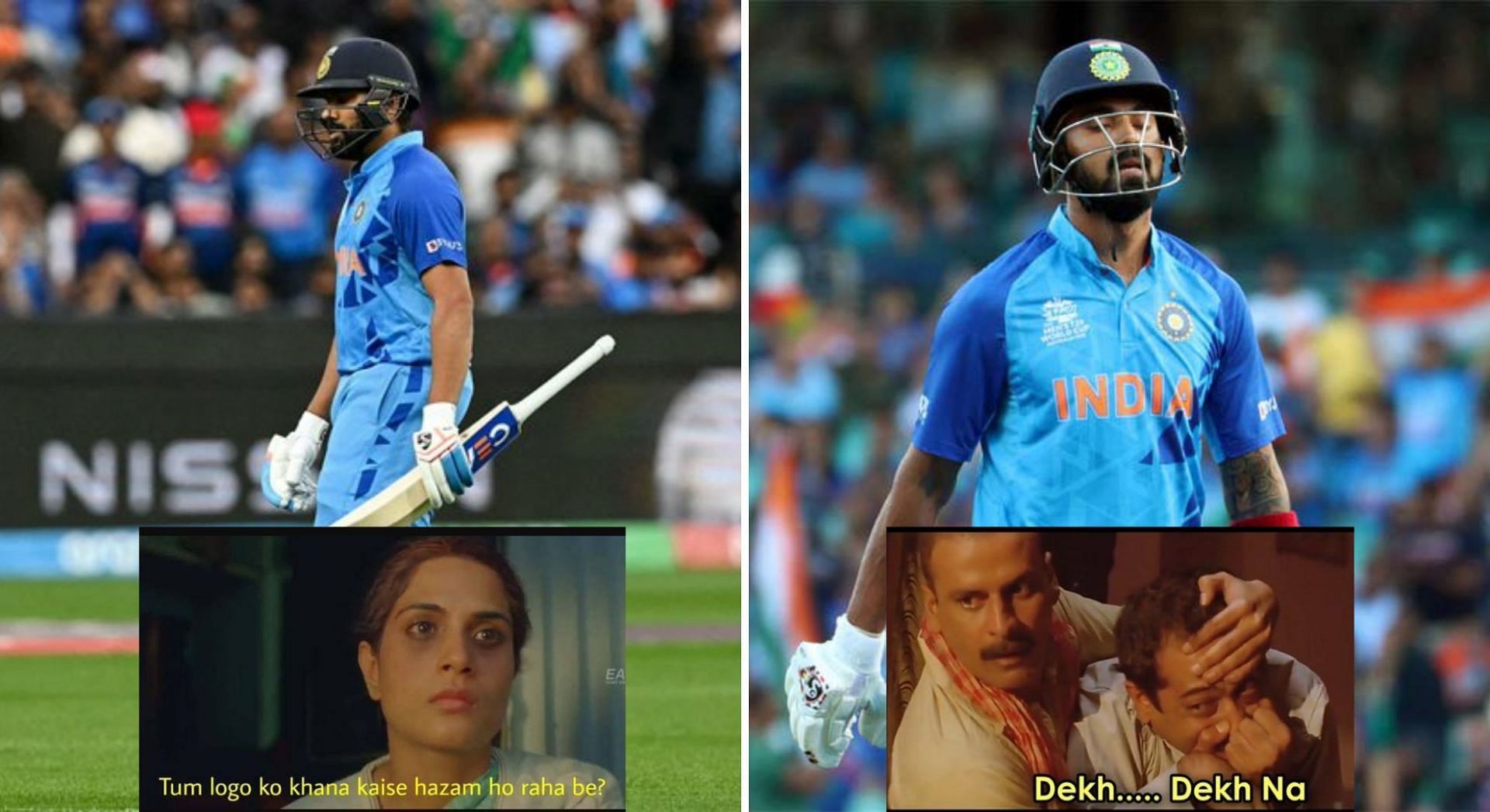 T20 World Cup 2022: “Dekh…Dekh na” – Fans roast Rohit Sharma and KL Rahul after England openers put on a show vs India