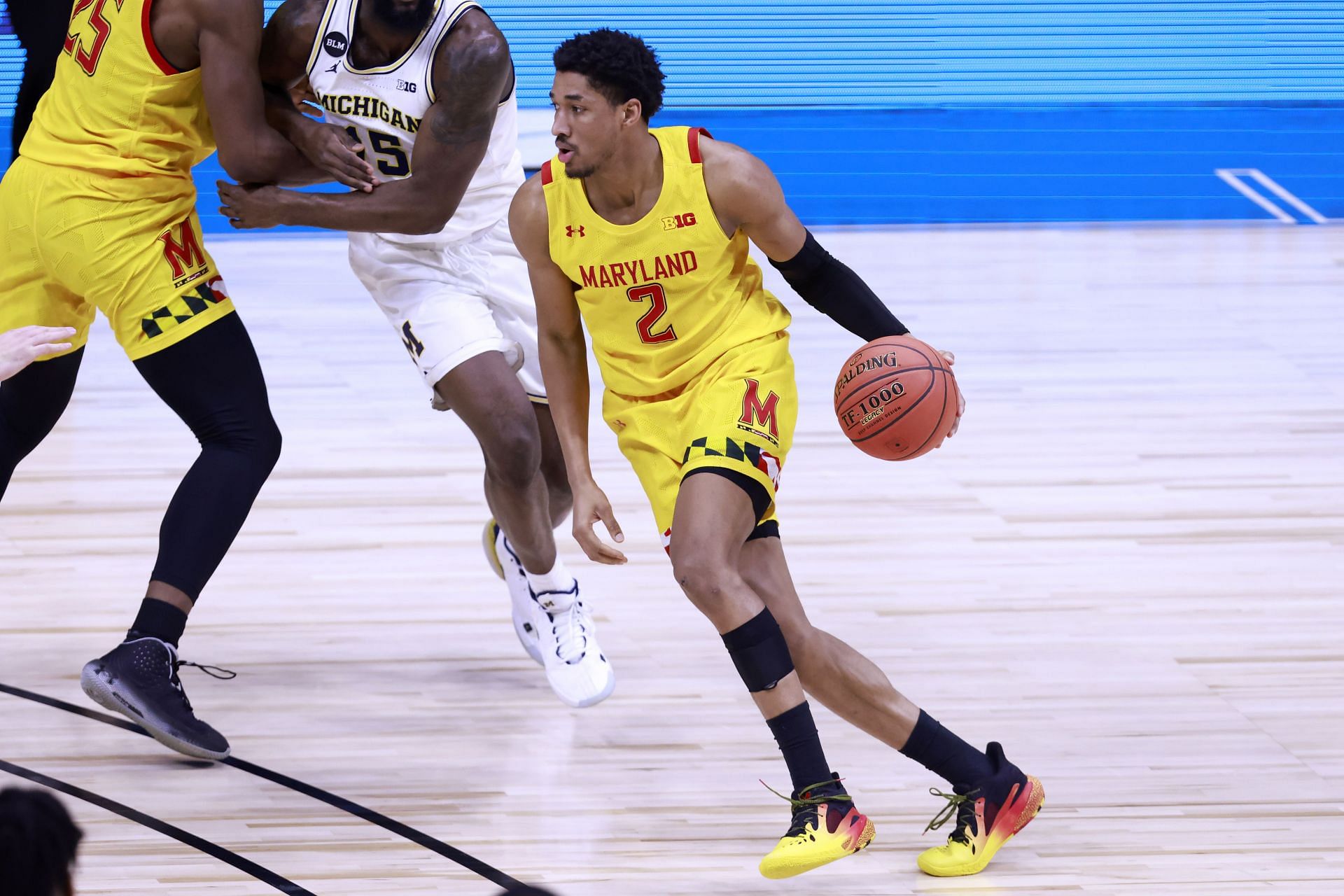 Before joining the NBA, Wiggins played for the Maryland Terrapins (Image via Getty Images)